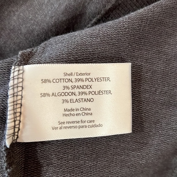 NEW Wildfox Easy Does It Statement Sweatshirt Gray and Rainbow XL - Picture 10 of 11